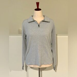 American Living 3/4 Zip Sweater